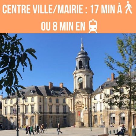 Le Fatsia - Rennes Gare T2アパートメント エクステリア 写真