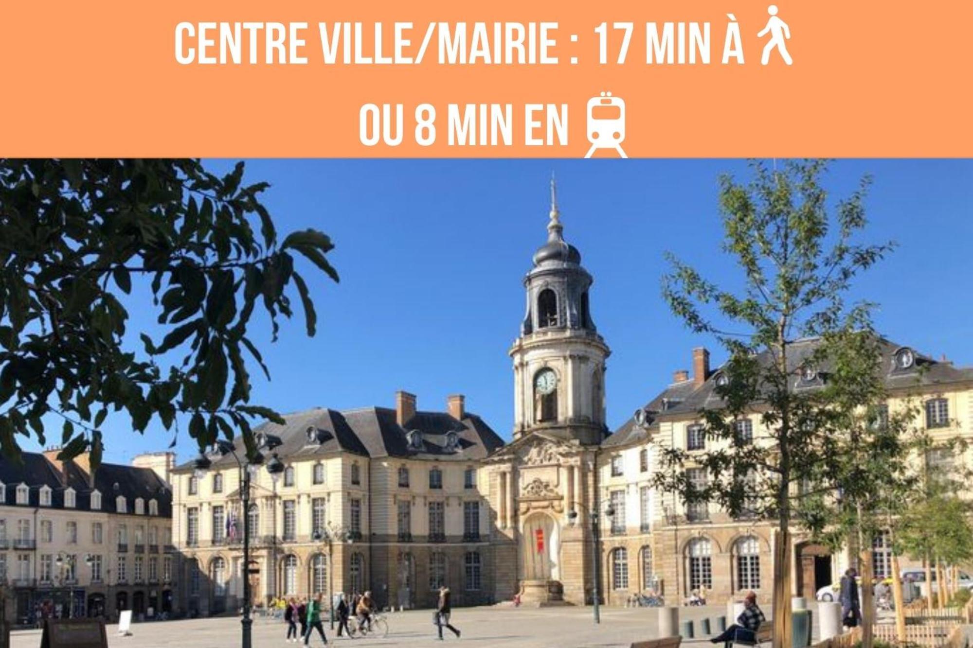 Le Fatsia - Rennes Gare T2アパートメント エクステリア 写真